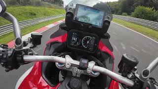 Ducati Multistrada v4 Pikes Peak Nürburgring Lap 1 Nordschleife [upl. by Otila544]