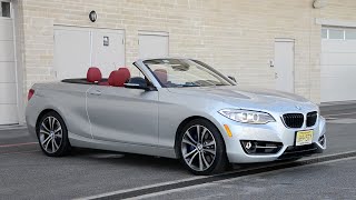 2015 BMW 228i Convertible  WR TV Walkaround [upl. by Acinoda]