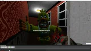 unnightmare Animatronics jumpscare Gmod animation [upl. by Boor]