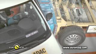 Euro NCAP  OpelVauxhall Adam  2013  Crash test [upl. by Llesram]