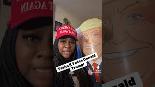 Tasha K loses 5k subscribers because she voted Trump tashak trump maga unwinewithtashak [upl. by Ynaittirb]