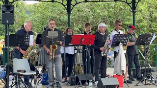 Guiseley Jazz Band Live Performance 2  Haworth Festival 2024 [upl. by Liebman]