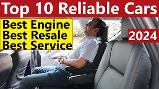 TOP 10 RELIABLE CARS IN 2024 Best ENGINE RESALE SERVICE Quality [upl. by Alrak]