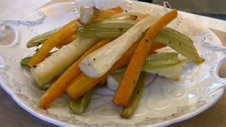 RECIPE HONEY ROASTED VEGETABLES [upl. by Trude197]