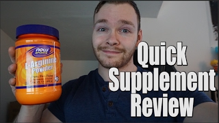 LArginine Quick Supplement Review [upl. by Field]