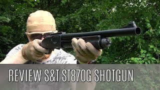 Review SampT Golden Eagle M870 Shotgun  Deutsch [upl. by Nainatrad]