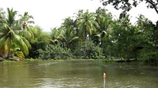 En Route to Fishing at Canal near Amphawa Floating Market [upl. by Ecnerwal]