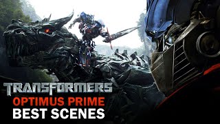 Transformers  Optimus Best Scenes [upl. by Barayon]