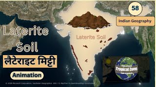 Laterite soil Animation  Indian Geography Course by Ravi Yadav Sir MNNIT Alumni [upl. by Farhsa16]