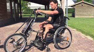 Afkoppelen ROAM Runner handbike [upl. by Sender]