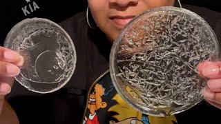 ICE CHIPS AND DISKS  REQ 1229  iceeating asmrice iceasmr [upl. by Harden]