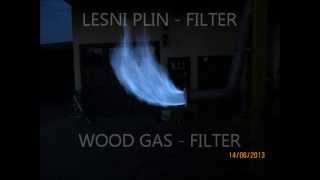 Wood gas filter tar  Lesni plin filter katran [upl. by Nami]