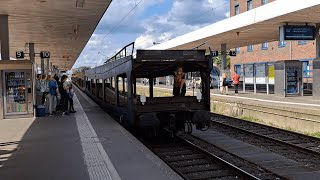 Bereitstellung eines Autozuges in HamburgAltona 30062023 [upl. by Gottfried]