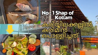 No1 Shap of Kollam Best Nadan food restaurant like toddy shop Kariyilakkallu shap kollam [upl. by Kirbee]