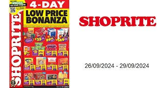 Shoprite specials ZA  26092024  29092024 [upl. by Hinkel]