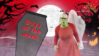 Days Of The Week Addams Family Parody  Fun songs for Big Kids Preschoolers and Toddlers [upl. by Robyn]