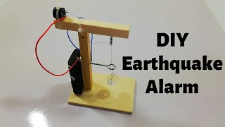 DIY Earthquake Alarm  Science Experiment DIY Assembly Toy  Educational Toy [upl. by Lamp]