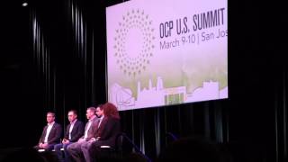 OCPSummit16 Open Compute Project Summit telecom panel [upl. by Albric]