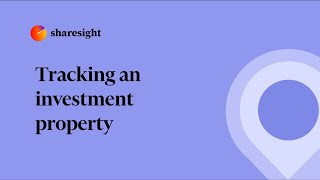 Sharesight  How to track an investment property [upl. by Suzette]