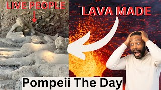 LIVE HUMAN CONVERTED STATUE  Pompeii The Day foryou subscribe viral tranding viralvideo [upl. by Idihc252]