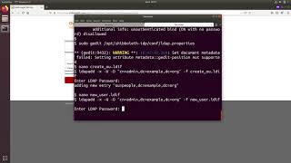 CreateLDAPUserAndConfigureSSO [upl. by Chisholm]