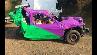 Banger Racing PRI World Final  Arena Essex 2017 [upl. by Damek]