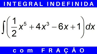 CÁLCULO 🔆 INTEGRAL INDEFINIDA com FRAÇÃO exercícios cálculo1 cálculo2 [upl. by Anitsrik469]