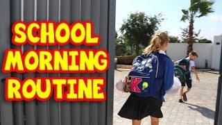 SCHOOL MORNING ROUTINE SIS vs BRO [upl. by Mirabel289]