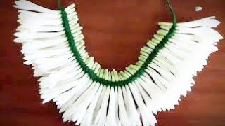 எளிதான முறையில் சப்பிங் மாலை  Sampangi poo malai  Simple way to tie sampangi poo [upl. by Valaree]