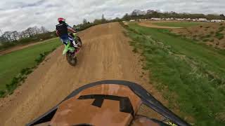 Filming Alex at dodford mx track [upl. by Akkahs964]