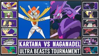 KARTANA vs NAGANADEL  Ultra Beast Pokémon Tournament Battle 1 [upl. by Erret663]