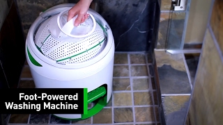 Do Your Laundry Anywhere With This ElectricityFree Washing Machine [upl. by Kris]