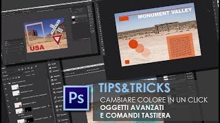 Tutorial Photoshop in Italiano  CAMBIARE COLORE IN UN CLICK  TipsampTricks [upl. by Goodrich]