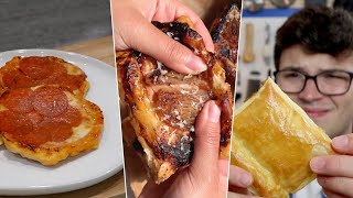 I Tested All The Tiktok Upside Down Pastry Hacks  Pizza Caramelized Onion Honey Apple [upl. by Enomahs]