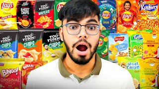 I Tried EVERY Chips in INDIA [upl. by Emya]