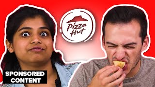 Aussies Try Each Others Pizza Hut Order [upl. by Camroc]