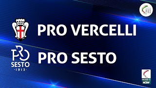 Pro Vercelli  Pro Sesto 00  Gli Highlights [upl. by Nairde]