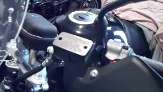 Clutch Fluid Change Suzuki VStrom 1000 [upl. by Peednas]