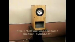 WCWJ160 Hybrid Speakers by Back Loaded Horn System [upl. by Nnylecoj]