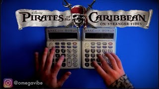 Hes a Pirate  Pirates of the Caribbean Theme Dual Calculator Cover [upl. by Eelaras547]