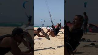 How to start your Kitesurfing session right 😱 [upl. by Jo-Ann]