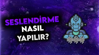 EDİTLERDEKİ SESLENDİRMELER NASIL YAPILIR  Eleven Labs  ScouT [upl. by Mairem]