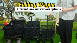 Which Folding Wagon is Right for You Mini vs Medium vs Large [upl. by Fadil]