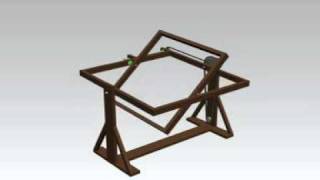 rotational casting machine simulation [upl. by Story]