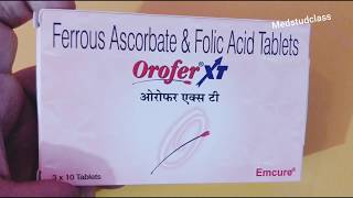 Hindi doctor Orofer XT tablet uses side effect complete inf how to use iron tablet ferrous ascorbate [upl. by Carly]