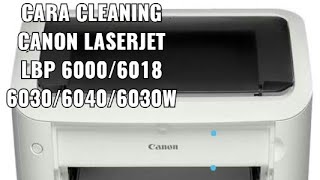 CLEANING CANON LBP 6000  6018 6030  6040  6030W [upl. by Steinke888]