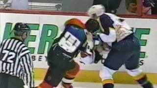 Rick Tocchet vs Marc Moro Mar 21 2000 [upl. by Aikym195]