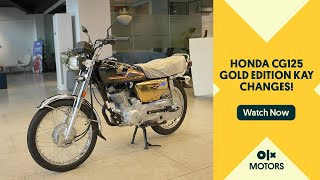 Honda CG125 Gold Edition kay changes [upl. by Oliva184]