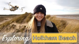 Norfolk Beaches  Exploring Holkham [upl. by Niamjneb]