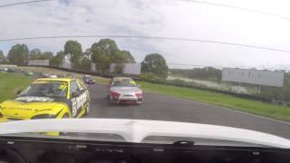 Slideways Hyundai Excel  Lakeside Park  Round 1 2017 [upl. by Myrvyn]